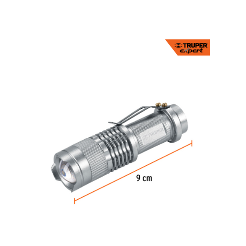 LINTERNA DE ALUMINIO 1 LED DE 40 LM CON 1 PILA AA TRUPER