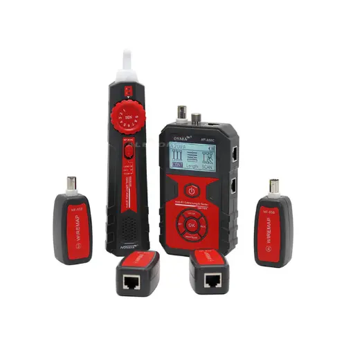 PROBADOR Y RASTREADOR  DE CABLES UTP NOYAFA