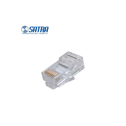 PLUG RJ-45 CAT6 0102040001 xUNIDAD SATRA