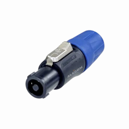 PLUG SPEAKON NEUTIX AZUL 4PINES (2 VIAS) ORIGINAL