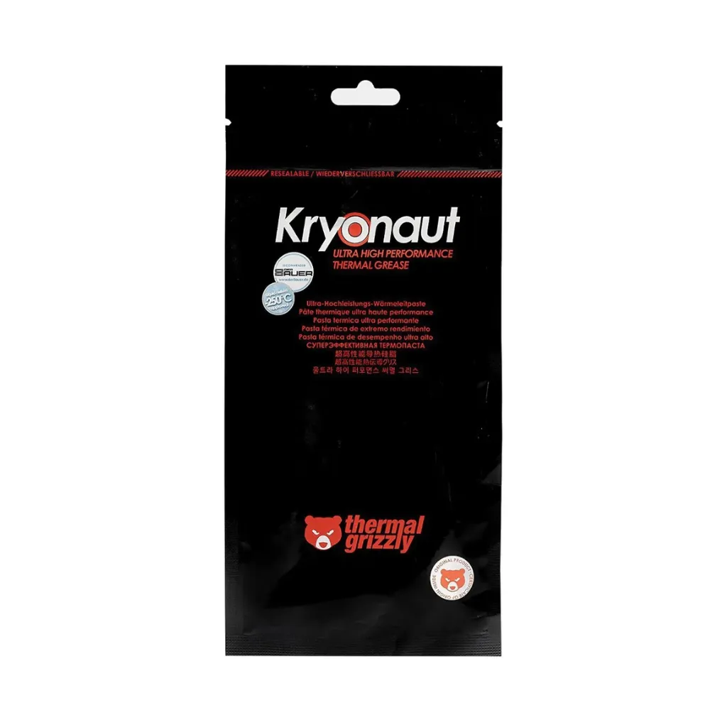 [AL-248(NEGRO)B] PASTA TERMICA KRYONAUT 1G TG-K-001-RS KRYONAUT