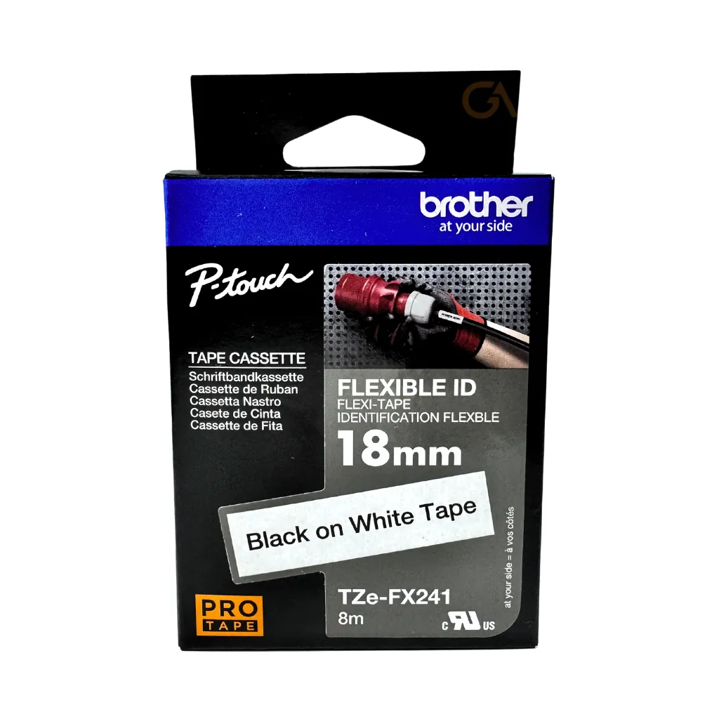CINTA FLEX BLANCO P/ROTULADORES 18MM 1802020018 BROTHER