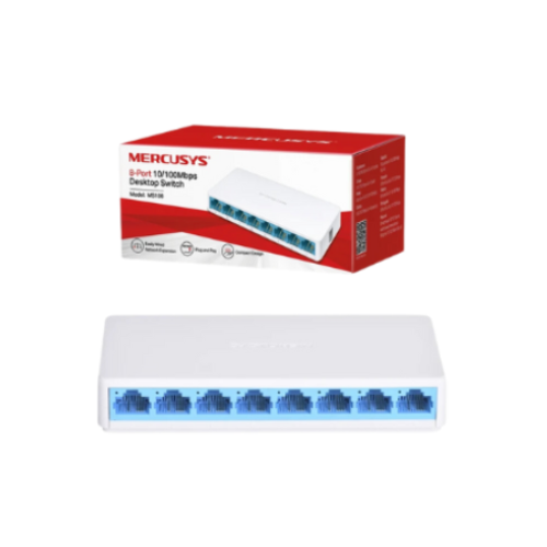 SWITCH 8 PUERTOS 10/100MBPS MERCUSYS