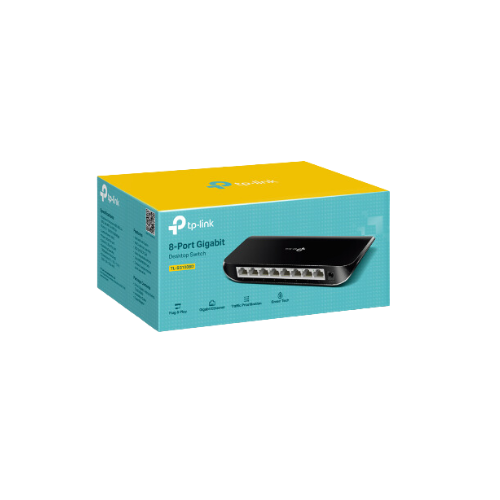 SWITCH GIGABIT 8 PUERTOS 10/100/1000 MBPS TP-LINK