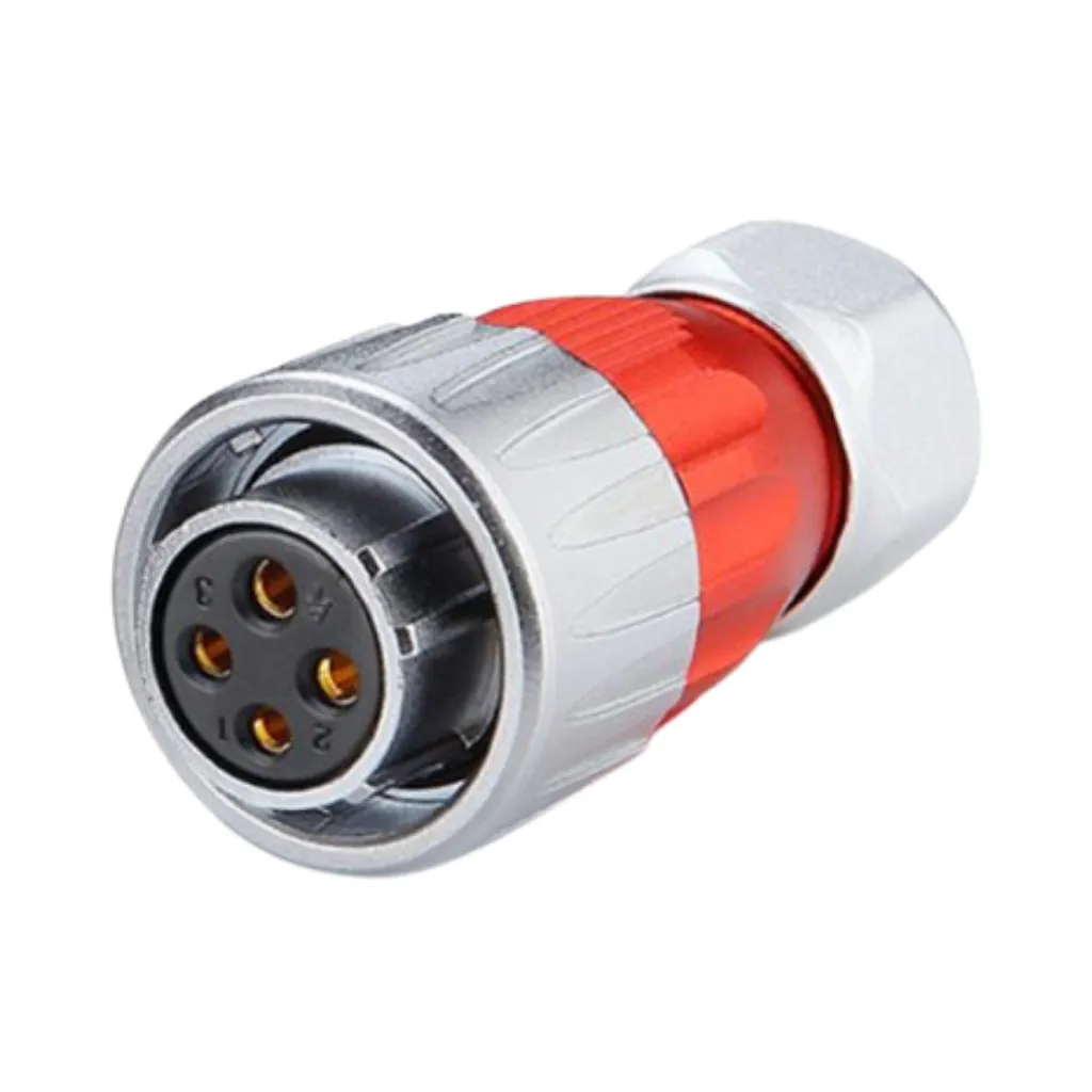 CONECTOR PLUG 4 PINES TIPO HD20 METAL CNLINKO