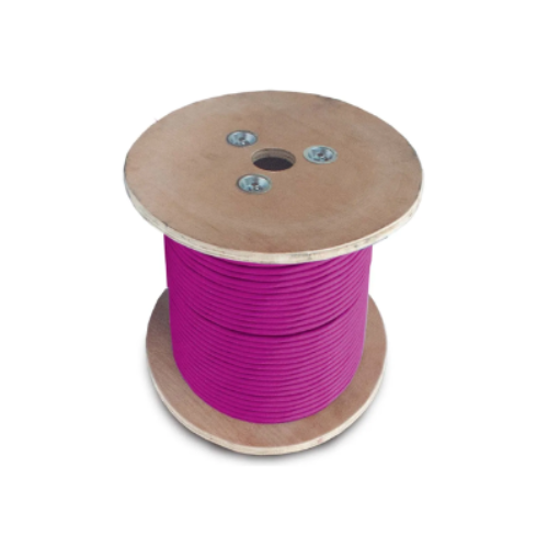 CABLE UTP CAT6A F/UTP-LSZH-3-22 23AWG F/CAT6A-SATRA-LILA INTERIOR LILA ROLLOx305MTS SATRA