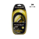 CABLE ARMADO DE AUDIO XRL CANON MACHO A PLUG RCA 2MT MAXCABLE