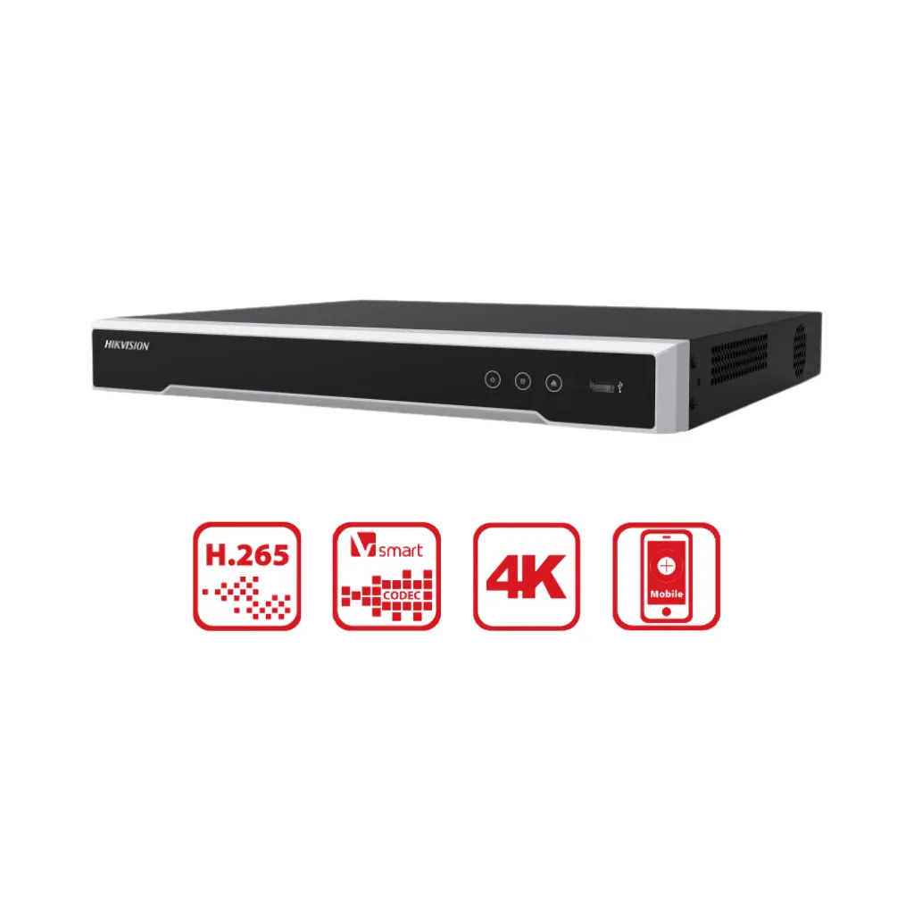 NVR 16CH 2 SATA HIKVISION