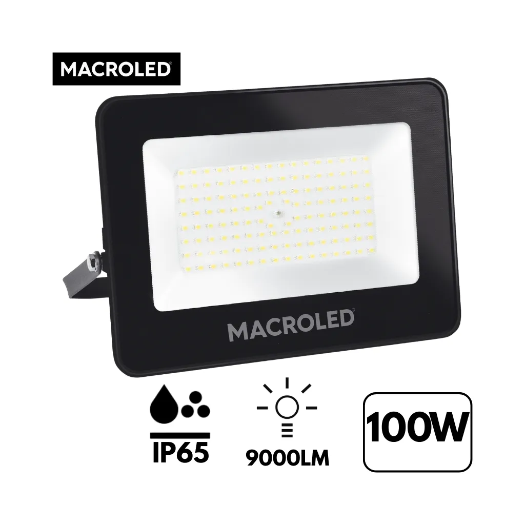 REFLECTOR LED 100W AC100-240V FRIO 6500K MACROLED