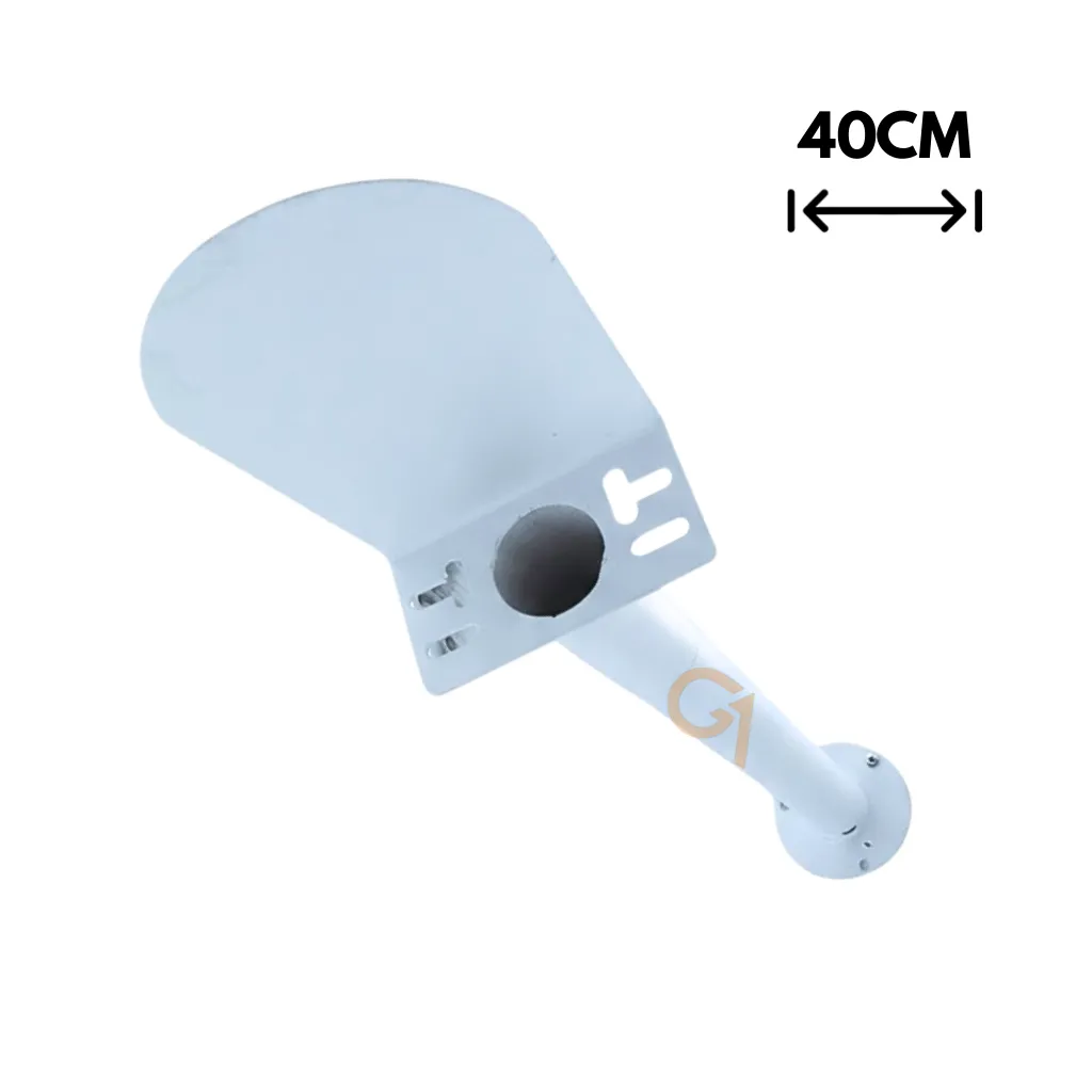 BRAZO P/CAMARAS WI-FI EXTERIOR COLOR BLANCO 40CM