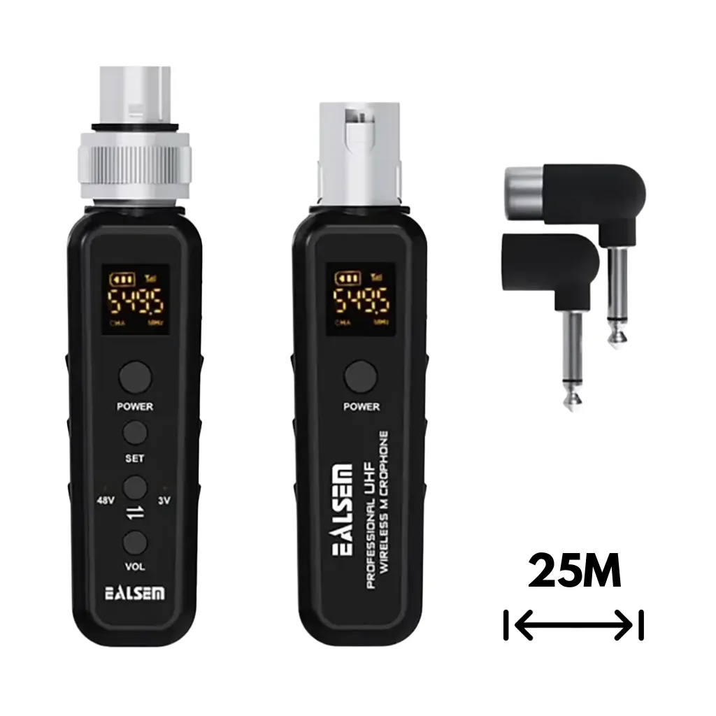 [ES-386G] ADAPTADOR DE MICROFONO INALAMBRICO M ES-386G C/ACCESORIOS EALSEM