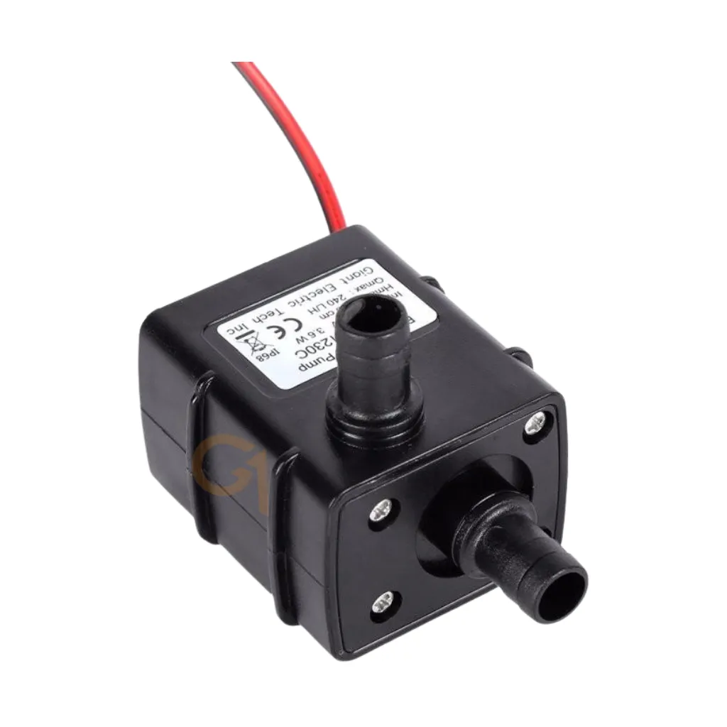 MINI BOMBA DE AGUA SUMERGIBLE DC12V 240L 3MTS