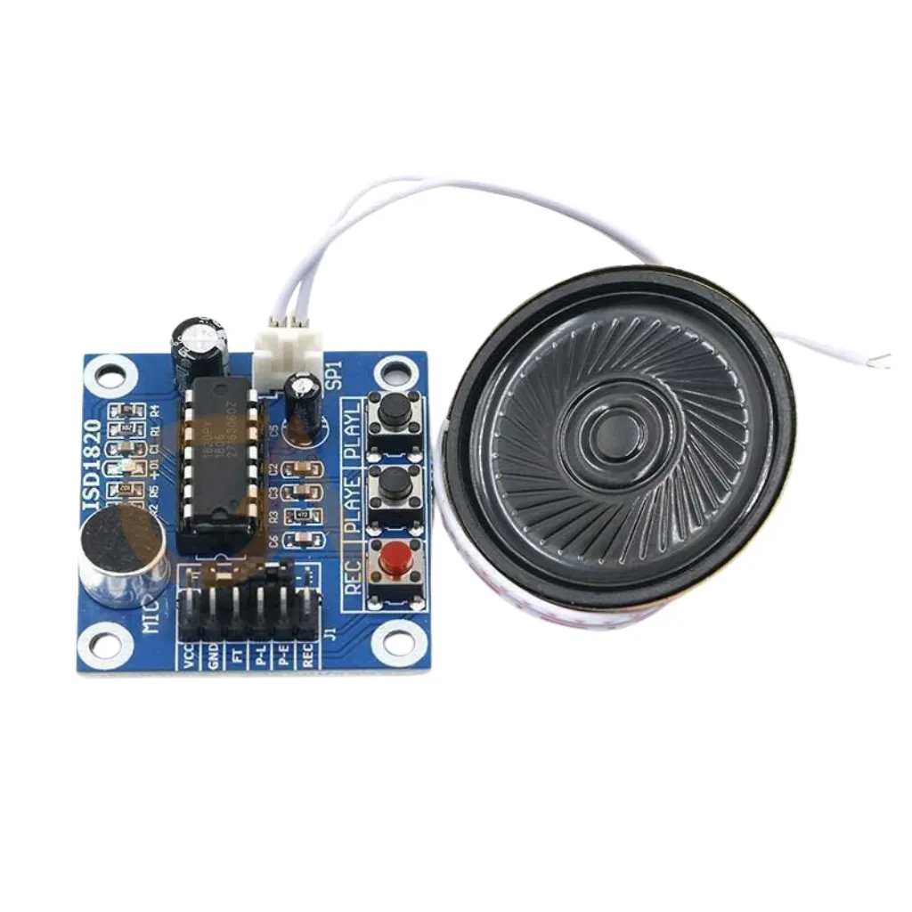 MODULO GRABADOR DE VOZ 8 A 20 SEGUNDOS + PARLANTE