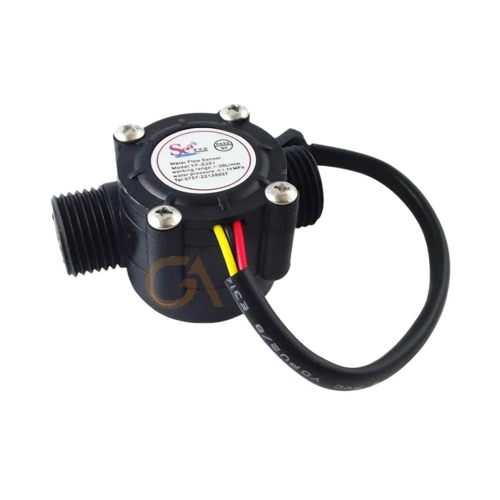 [KZY-201S] SENSOR DE FLUJO DE AGUA 1/2 YF-S201