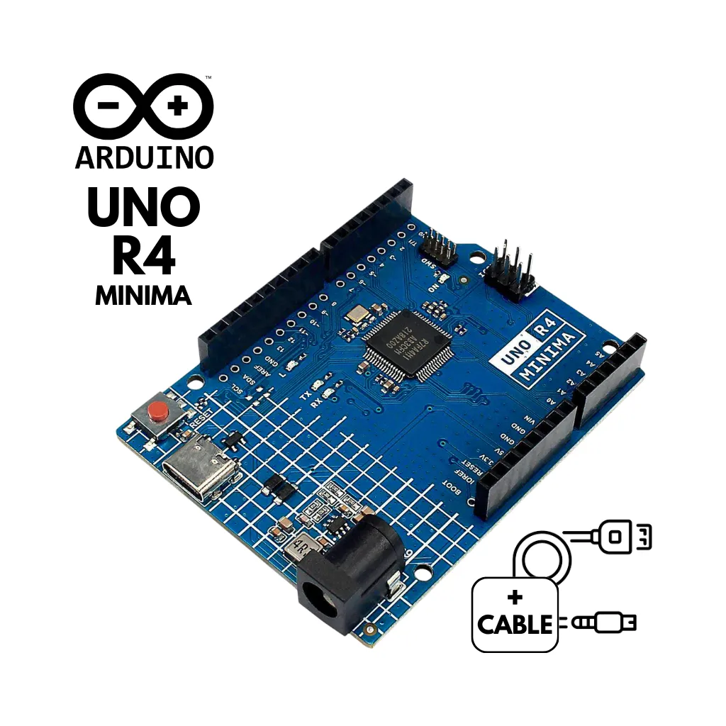 [ALE-8087] ARDUINO R4 MINIMA C/CABLE USB (KZY-8087)