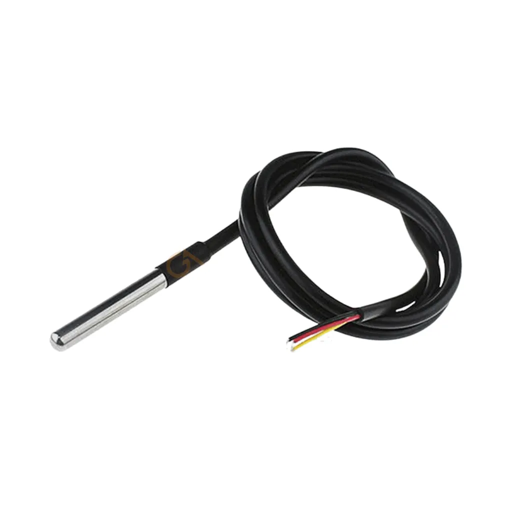 [DS18B20-Cable] STAINLESS STEEL PACKAGE WATERPROOF WITH CABLE -55°C A 125°C