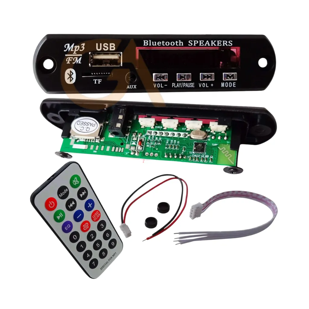 TARJETA USB/MP3/FM/BLUETOOTH CON CONTROL REMOTO