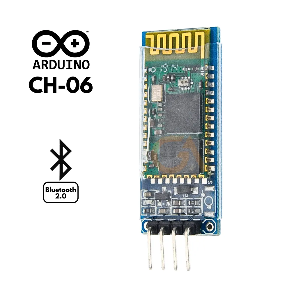 MODULO BLUETOOTH (ESCLAVO) 4 PIN DIP P/ARDUINO (KZY-3373)