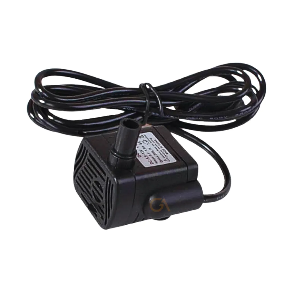 BOMBA DE AGUA MICRO SUMERGIBLE DE 5.5-12 VDC 1-3W MAX 200L/H BRUSHLESS HMAX.: 0.4-1.5M