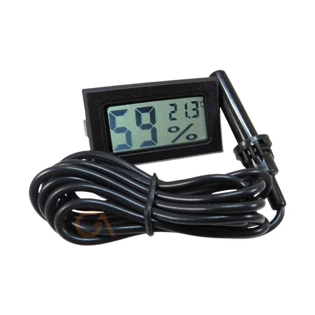 HIGROMETRO TERMOMETRO DIGITAL AMBIENTAL C/SONDA EXTERNA DE TEMPERATURA