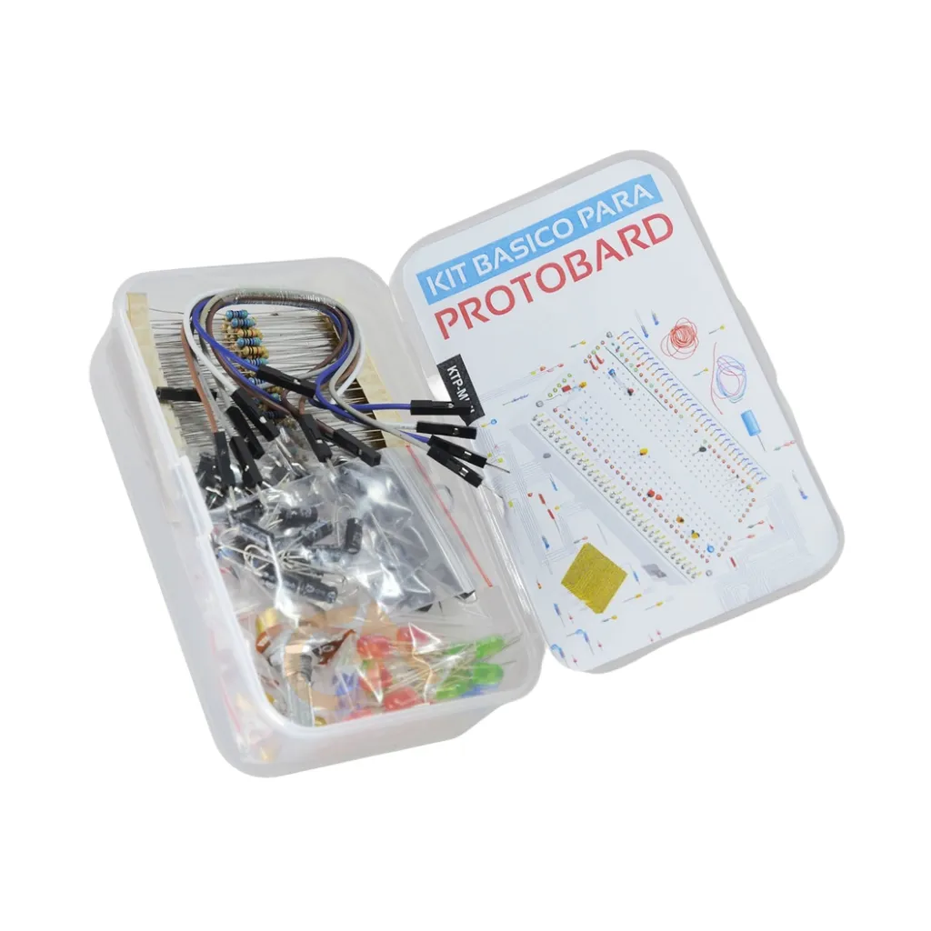 KIT BASICO PARA ESTUDIANTES PROYECTOS EN PROTOBOARD