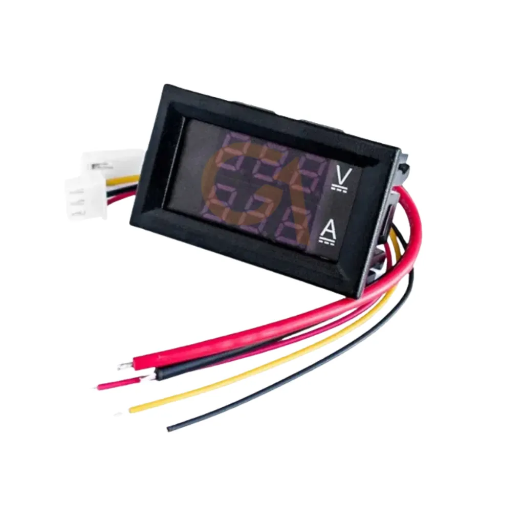 VOLTIMETRO / AMPERIMETRO DIGITAL 0-100VDC/10A (KZY-4092-3-A)