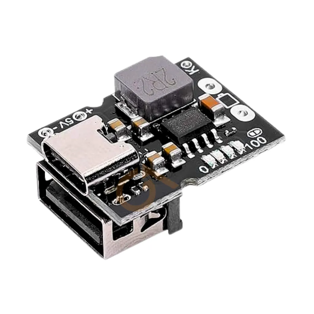 MODULO DE CARGA Y DESCARGA DE BATERIA LITIO 5V 2A