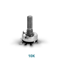 POTENCIOMETRO MONOURAL C/LLAVE  10K OHM