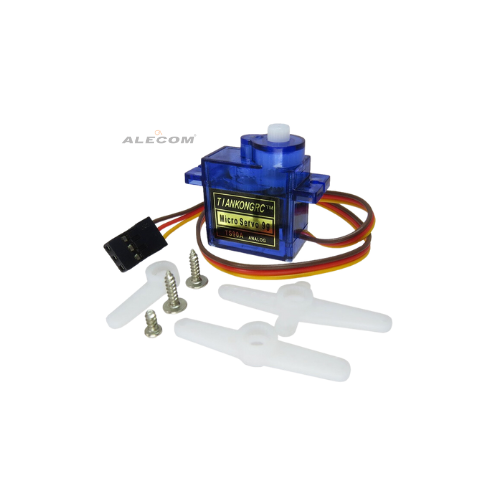 SERVO MOTOR MICRO 9GR SG90 1.6KG 5V CON ACCESORIOS SG90A KZY-1003