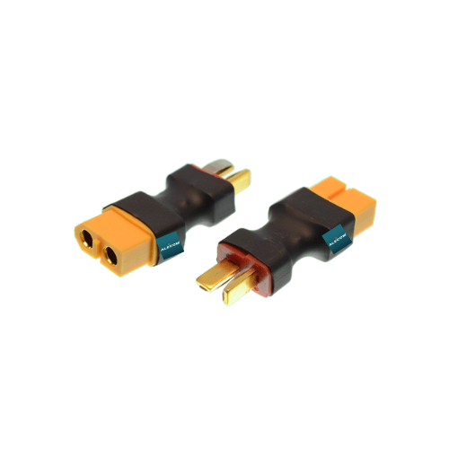 ADAPTADOR CONECTOR TIPO T MACHO A XT60 HEMBRA P/BATERIAS LIPO