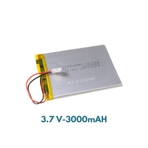 BATERIA DE 3.7 V 3000MAH ION LITIO RECARGABLE