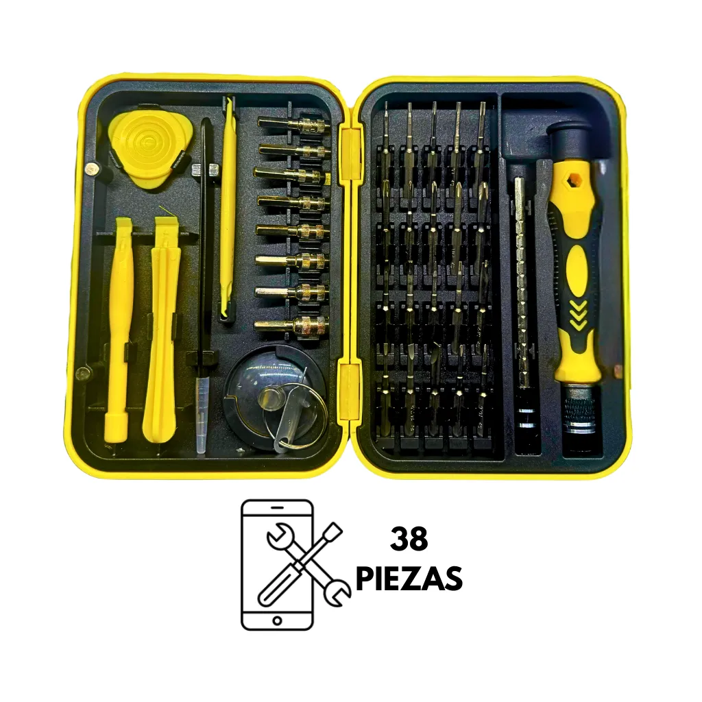 KIT HERRAMIENTAS 38 EN 1 PARA CELULAR (KDAC01A) NOYAFA