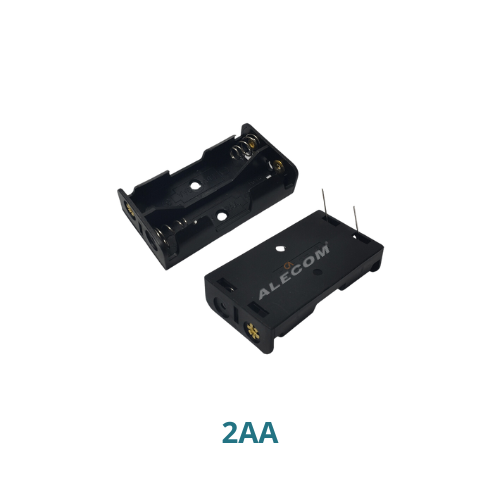 PORTA PILAS PARA IMPRESO 2xAA xUND.
