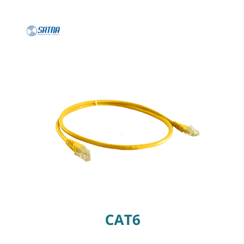 PATCH CORD CAT6 AMARILLO SATRA