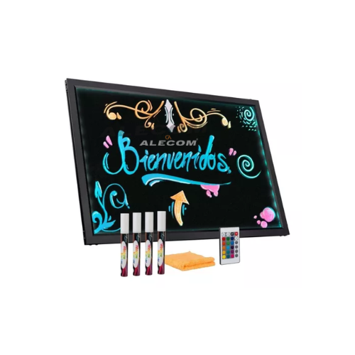 PIZARRA LED RGB BORRABLE 60x40CM