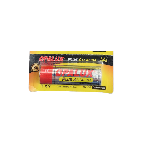 PILA ALCALINA AA 1.5V xUND. OPALUX
