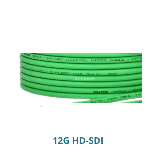 CABLE DE VIDEO DIGITAL 12G HD-SDI (23awg) – 0.6/2.8 AF – FRNC – Eca ROLLOx300MTS KLOTZ