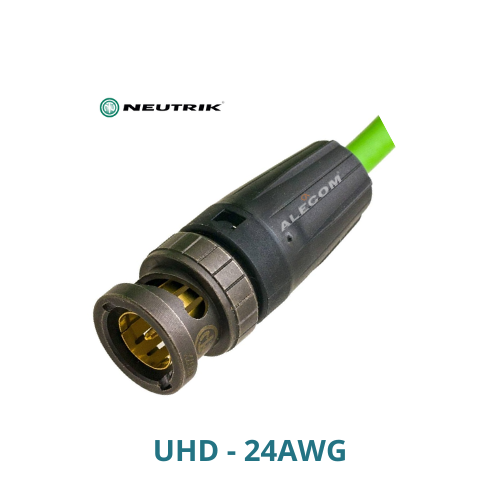 CONECTOR 75 OHM BNC SDI UHD AEREO P/CABLE 24AWG ORIGINAL NEUTRIK