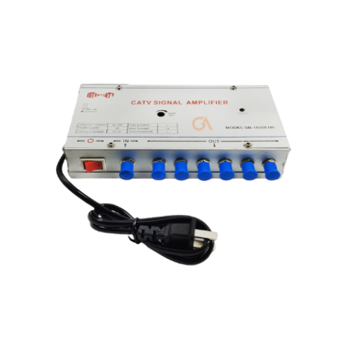 AMPLIFICADOR DE SEÑAL CATV 30dB 6VIAs KAMT02-A