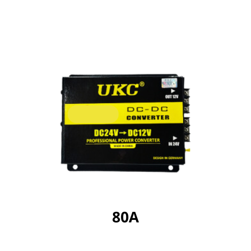 CONVERSOR REDUCTOR DE VOLTAJE DE 24V A 12V 80A UKC