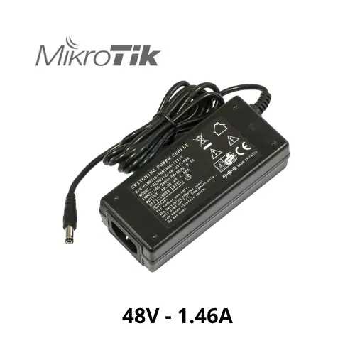 ADAPATOR POE 48V-1.46A FLD0716-480146-3 MIKROTIK