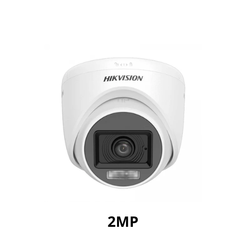 CAMARA TURRET 2MP SMART HYBRID LIGHT IR 20M 2.8MM C/AUDIO HIKVISION