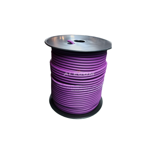 CABLE STEREO MICROFONO LILA ROLLOX100MTS AMPHENOL