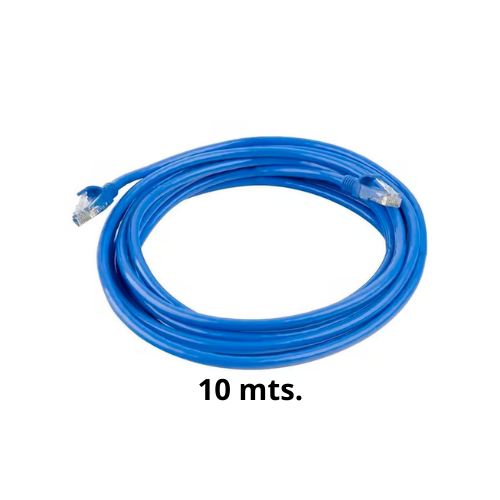 PATCH CORD CAT.5E LSZH AZUL 10MTS DIXON