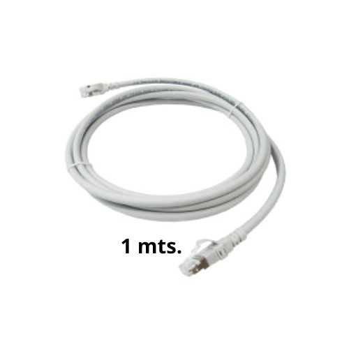 PATCH CORD CAT6A LSZH BLANCO 1MTS DIXON 