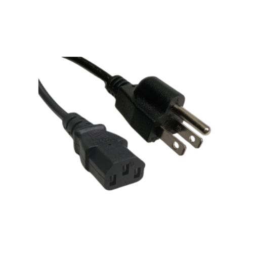 CABLE AC POWER US STANDAR 1.8M