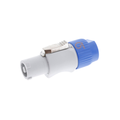 PLUG SPEAKON 3 PIN AZUL/BLANCO