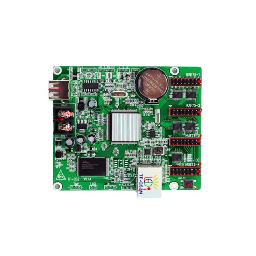 TARJETA DE CONTROL PARA PANTALLAS LED A TODO COLOR COMPLETO 256X256 (PÍXEL MÁS ANCHO: 1024, PÍXEL MÁS ALTO: 256)