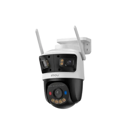 CAMARA CRUSIER TRIPLE LENTE 11MPX/ 2 LENTES FIJOS DE 3MPX Y 1 LENTE DE 5MPX PANORAMICO SMART COLOR WIFI6 IP66 IMOU