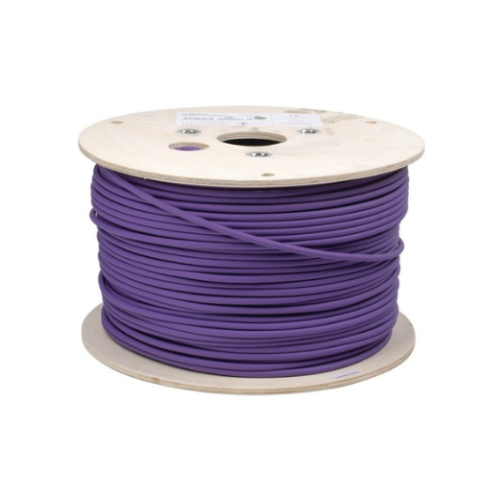 CABLE F/UTP SOLIDO 4P CAT6A 23AWG LSZH IEC 60332-1 /IEC 60332-3 VIOLETA ROLLOx305MTS SIEMON